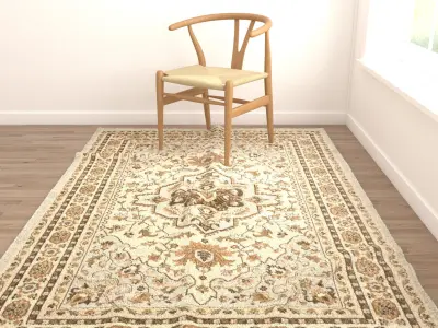 Rugs No 104 Low-poly 3D model