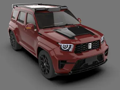 Great Wall Tank 700 Hi4-T 3D model