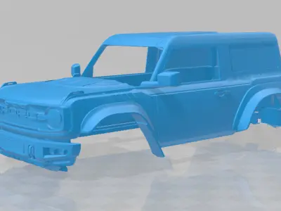 Bronco Two - Door 2022 - Full Body Car Model for 3D Printing 3D print model