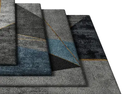 Rug Set 23 3D model
