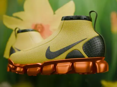 Nike vapor mars - Summer theme 3D model