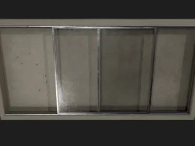 Announcement Panel Free low-poly 3D model