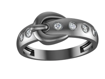 Belt Ring Stone 2025 3D print model