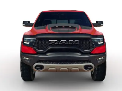RAM 1500 TRX 2022 Low-poly 3D model
