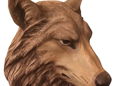 wolf 01 3D model