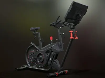 Exercise Bike 3D model
