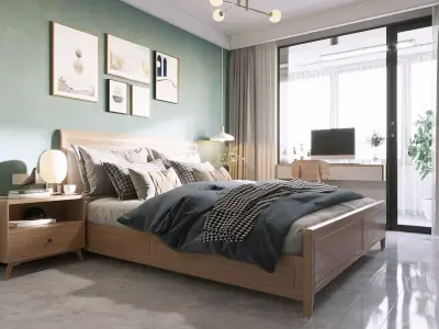 Bedroom Collection 03 For Unreal Engine 3D model