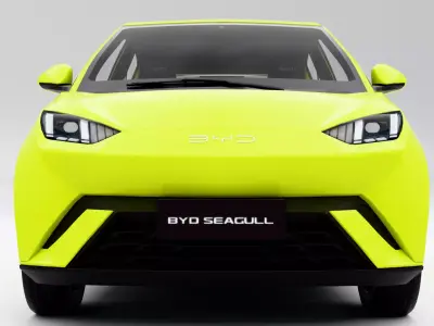 BYD Seagull 2024 Low-poly 3D model
