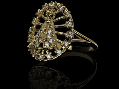 Ring -  An Nossa Senhora  Free 3D model