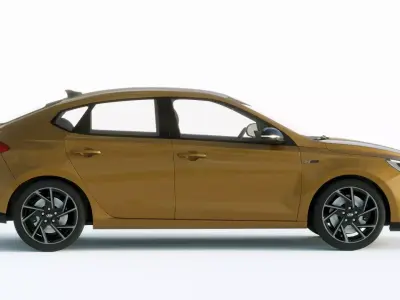 Hyundai i30 fastback 2020 3D model