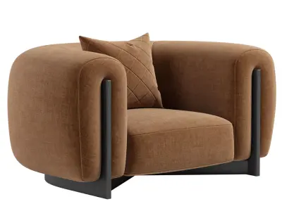 MINUIT ARMCHAIR BY STEPHANE PARMENTIER 3D model