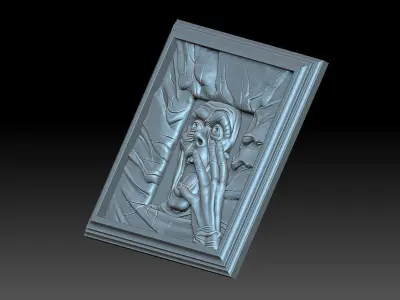 Monster 3D print model