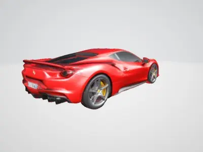  High-Resolution Realistic 3D Car Model 3D model