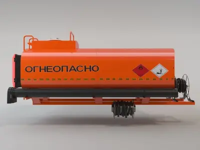 Tank car 3D model