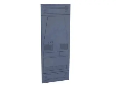 Death Star Wall Panel - A - 1-18 scale Kenner Hasbro  Free 3D print model
