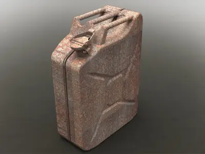 Jerrycan 20 L 3D model