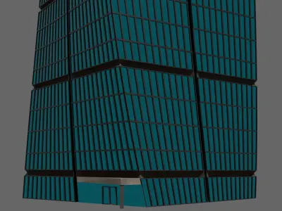 Modular Flow Skyscraper Free 3D model