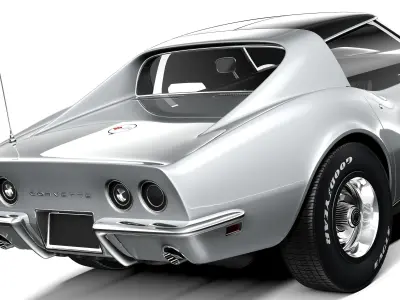 Chevrolet Corvette C3 1969 3D model