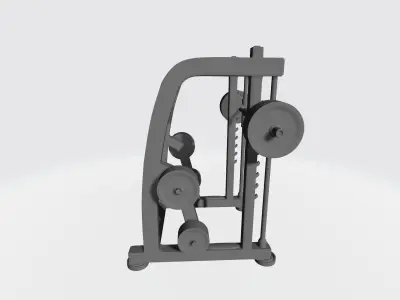 Smiths car trainer 3D print model