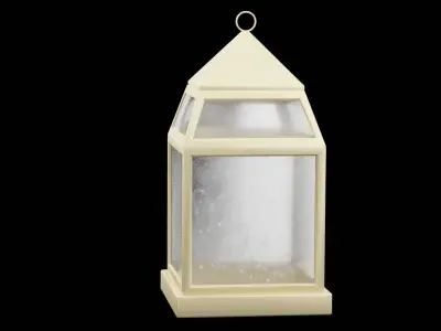 Christmas Lantern Low-poly 3D model purchase