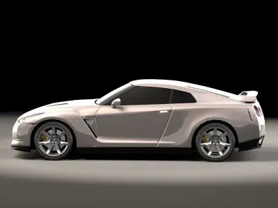 Nissan GT-R 3D model
