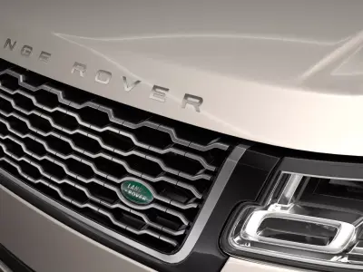 Range Rover Autobiography Hybrid LWB L405 2018 3D model