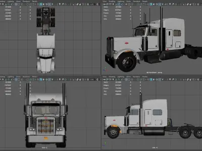 Peterbilt 379 Pack with interior  hquality