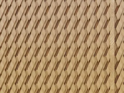 Wall wood V21for your interior wall wood  3D model