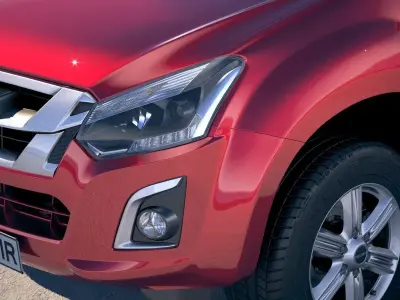 Isuzu D-Max 2017 3D model