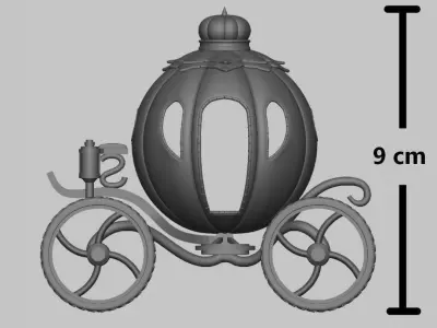 CARRUAJE DE LA CENICIENTA CALABAZA 3D print model