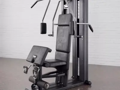 Gym equipment 09 am169 3D model