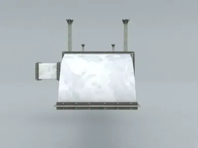 laos HVAC Air Duct 3D model