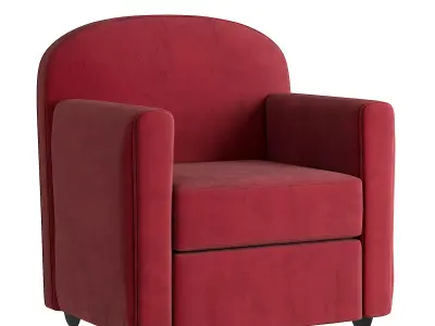 Armchair Vigilius by Driade Low-poly 3D model