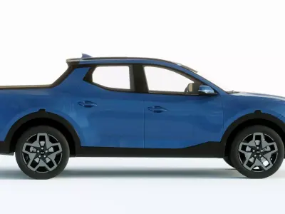 Hyundai Santa Cruz 2022 3D model