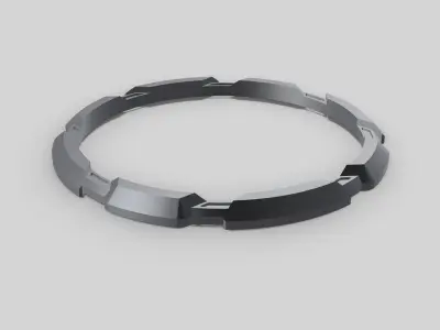 20inch Tire Protector Heavy Duty or Cyber Style 3D print model