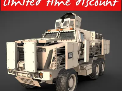 Caiman MRAP 3D model