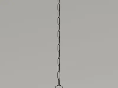 Moravian star lamp 3D model