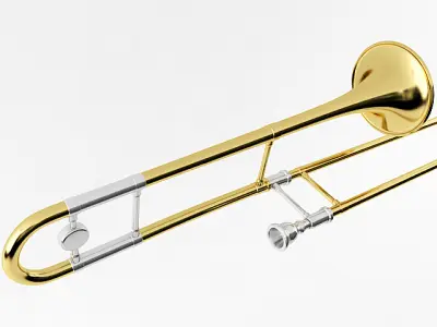 Trombone 3D model
