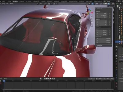 Ferrari F40 3D model