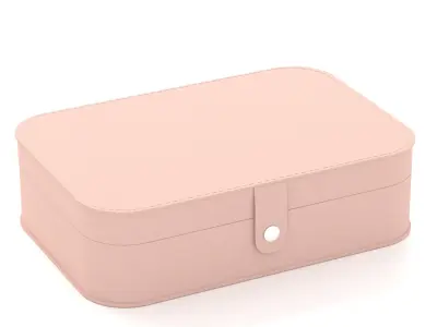 Travel jewelery box 3D model