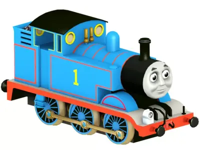 Hero Of The Rails Wii Thomas 3D model