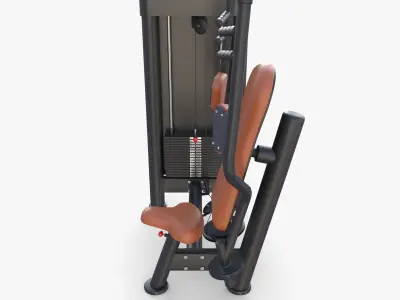 Pec deck machine 3D model