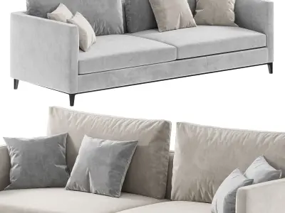 Crescent Sofa 3D model