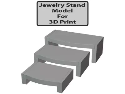 Jewelry Stand Vol 1-3 3D print model 3D print model