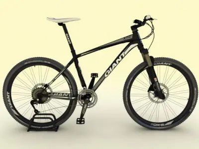 Mountain BIke Giant XTC 3D model