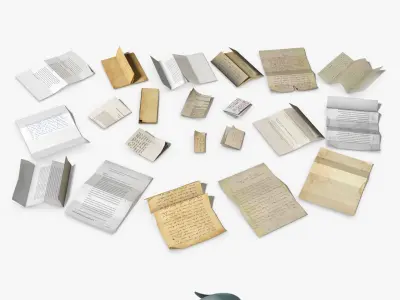 Paper Pack 3D Model Collection