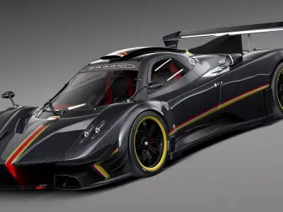 Pagani Zonda Revolucion 2013 3D model