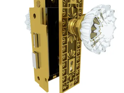 Door Knob Hardware 6 3D model