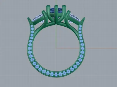Ring model 3D print model
