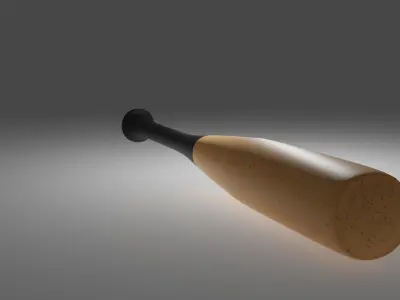 Baseball Bat Free 3D model purchase